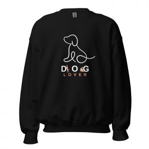Sudadera sin Capucha para Amantes de los Perros