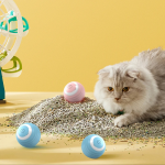 Cat Interactive Ball Smart Cat Toys Indoor Automatic Rolling Magic Ball Electronic Interactive Cat Toy Cat Game Accessories - Imagen 3