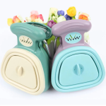 Dog Pet Travel Foldable Pooper Scooper with 1 Roll Decomposable Bags Poop Scoop Clean Pick up Excreta Cleaner - Imagen 6