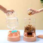 3.8L PP Material Pet Feeder Pet Water Fountain Drink Bowl Automatic Pet Feeder Large Cat Dog Food Dispenser - Imagen 7