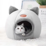 New Deep Sleep Comfort in Winter Cat Bed Iittle Mat Basket Small Dog House Products Pets Tent Cozy Cave Nest Indoor Cama Gato - Imagen 2