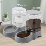 3.8L PP Material Pet Feeder Pet Water Fountain Drink Bowl Automatic Pet Feeder Large Cat Dog Food Dispenser - Imagen 5