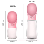 Pet Dog Water Bottle Portable Drinking Feeder for Dogs Cat Outdoor Travel Water Feeding Puppy Water Dispenser Pet Supplies - Imagen 7