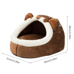 Casa para Mascotas Plegable Estilo Clásico - Imagen 14