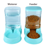 3.8L PP Material Pet Feeder Pet Water Fountain Drink Bowl Automatic Pet Feeder Large Cat Dog Food Dispenser - Imagen 2