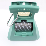 Dog Pet Travel Foldable Pooper Scooper with 1 Roll Decomposable Bags Poop Scoop Clean Pick up Excreta Cleaner - Imagen 4