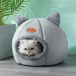 New Deep Sleep Comfort in Winter Cat Bed Iittle Mat Basket Small Dog House Products Pets Tent Cozy Cave Nest Indoor Cama Gato - Imagen 4