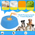 Liquid Slow Dog Bowls Anti-Slip Ball-Shaped Bone Soup Dog Licking Bowl Licking Bowl for Healthy Eating Non-Slip and Anti-Chokin - Imagen 4