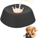 Liquid Slow Dog Bowls Anti-Slip Ball-Shaped Bone Soup Dog Licking Bowl Licking Bowl for Healthy Eating Non-Slip and Anti-Chokin